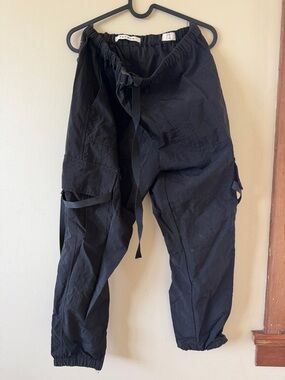 PacSun Black Cargo Utility Joggers